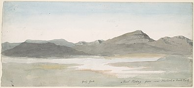 Craig Goch, Moel Hebog, North Wales, circa 1802